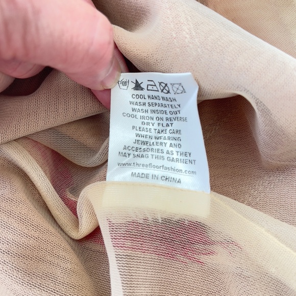 Three Floor Mischief Lace Dress Women's Size XXS UK 6 US 2 Holiday Dress Mini - Picture 15 of 16